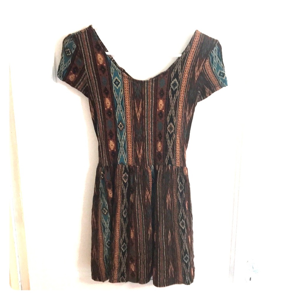 Tobi Aztec Printed Dress